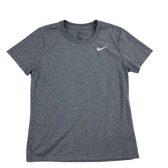 Nike Women’S Dry Legend T-Shirt Gray Size  obsidian heather shirt, top - Picture 8 of 9